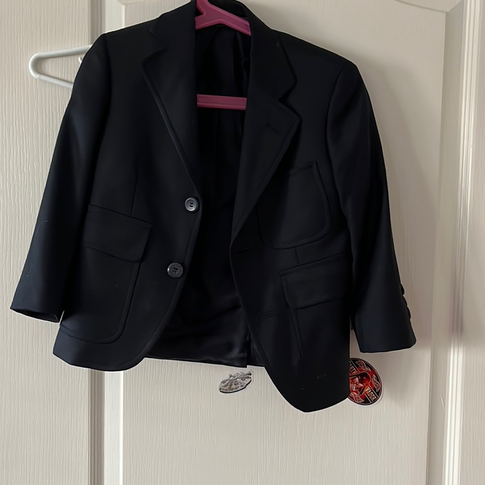 Boys navy blue blazer